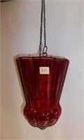 New Hanging Red Candleholder