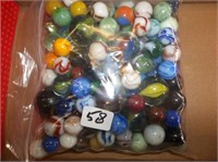 Assortment of small Marbles