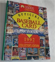 Price Guide 1992 Baseball Card Book