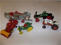 Metal Toys-Tractors etc