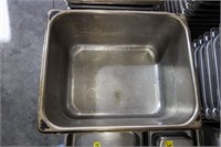 20 pc stainless 12x19-1/2 assorted food pans