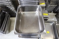 25 pc stainless 12x19-1/2 assorted food pans