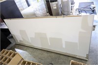 10'x4' white dry erase board