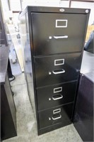 Office Depot 4 drawer metal filing cabinet - no