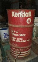 KENDALL 3 STAR GEAR LUBE METAL CAN