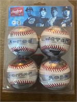 JETER & NOMAR set of 4 Baseballs