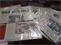 Collectible newspapers