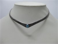 Sterling Silver & Turquoise SW Necklace