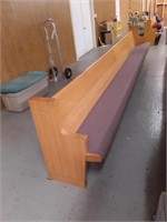 CHURCH PEW BENCH SEAT