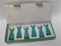 Vtg Set Italian Confezione Miniitro Glasses 3.75"