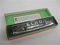 M. Hohner Echo G Key Harmonica w/ Box