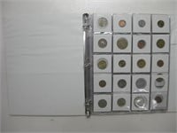 Binder Of Assorted World Coins
