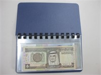 Currency Album w/ Assorted World Currency