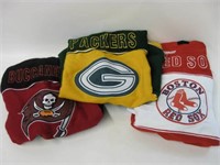 MLB Red Sox, NFL Buccaneers & Packers Ponchos