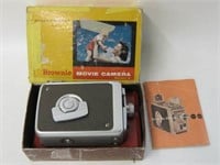 Vtg Brownie 8mm Movie Camera w/ Box & Manual