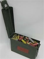 Vintage Military Container W/Ammo