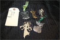 Beautiful angel brooches