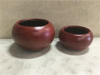 2 Pottery Planters