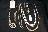 Beautiful vintage necklaces