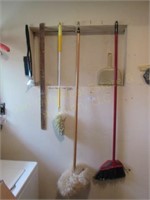 Mop, broom, duster, yardstick, ice scrapper