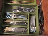 Assorted silverware