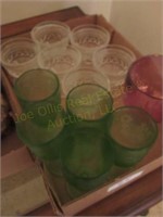 Assorted glasses