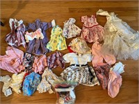 Vintage lot of doll clothes