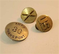 3 pins - auto transport, & military