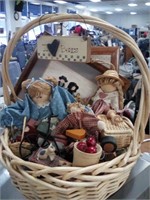 Country decoration basket