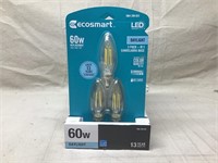Ecosmart 60w Candelabra Replacement Bulbs