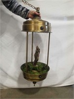 Vintage Mineral Oil Rain Lamp Large 36"