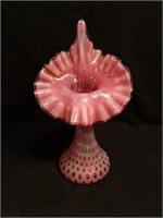 Fenton 11" Art Glass Vase, Marked