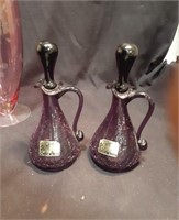 Purple pilgrim glass and others