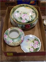 Nice covered dish an footed bowl an others