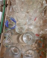 Misc glassware glasses an mugs
