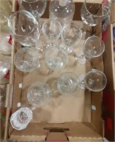 Misc wine glasses an others