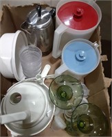 Misc plastic ware and others