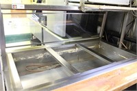 Stainless Steel Steam Table / Sneeze Guard