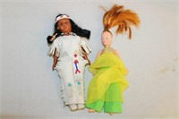 SELECTION OF JOINTED DOLLS