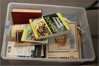 BOX LOT OF BOOKS