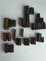 Typeset letters