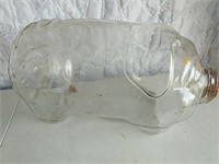 Glass jar Piggy bank