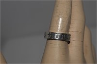 Sterling Silver James Avery Band "True Love Waits"