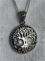 Sterling Silver Tree of Life Necklace