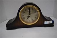 Linden Time & Strike Battery Operated Mantle Clock