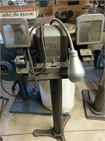 Craftsman 1/3 HP grinder on stand