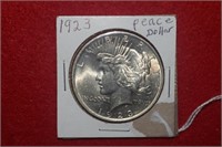 1923 Peace Silver Dollar