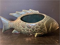 McCoy pottery fish planter