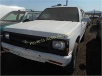 1994 Chevrolet Blazer 1GNCS13W0R2121519 White
