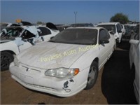 2001 Chevrolet Monte Carlo 2G1WX15K119363543 White